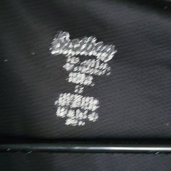 Eastbay Performance Black and White Golf Shirt Size Large - Picture 6 of 10